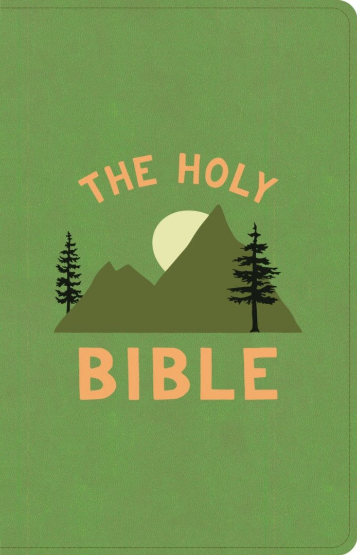KJV Kids Bible, Green Leathertouch - Re-vived