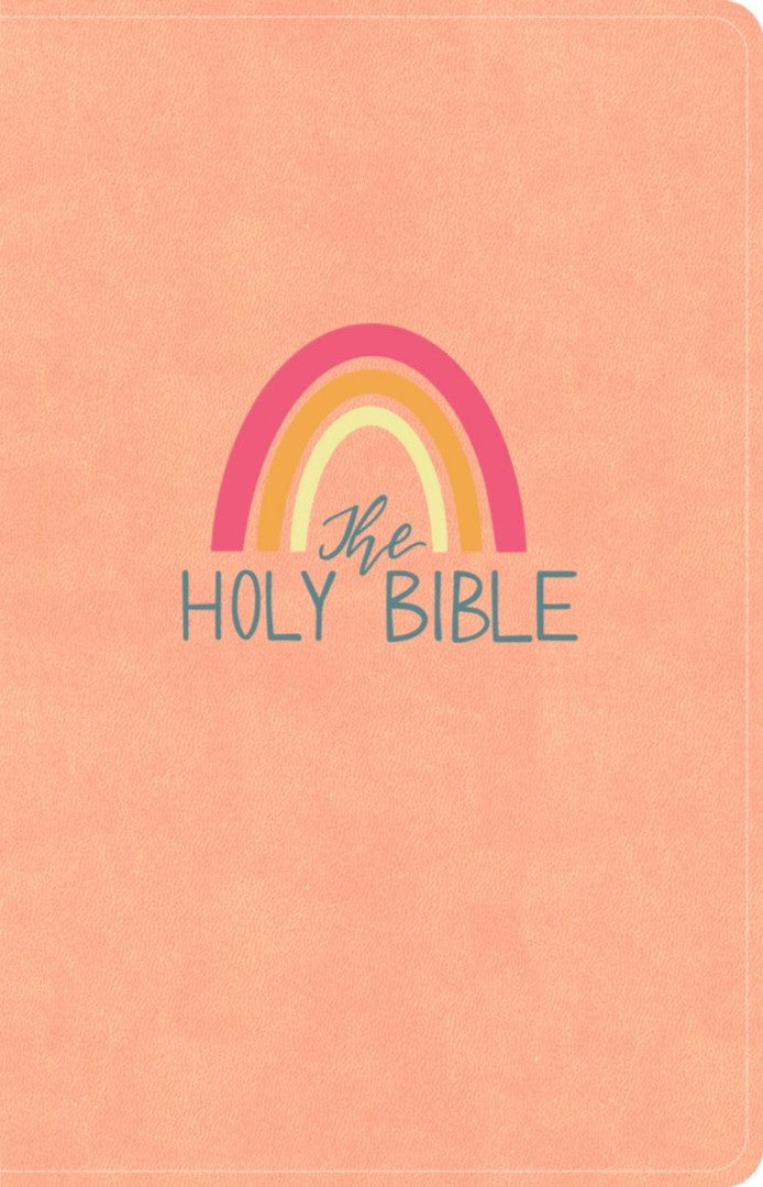 KJV Kids Bible, Peach Leathertouch - Re-vived