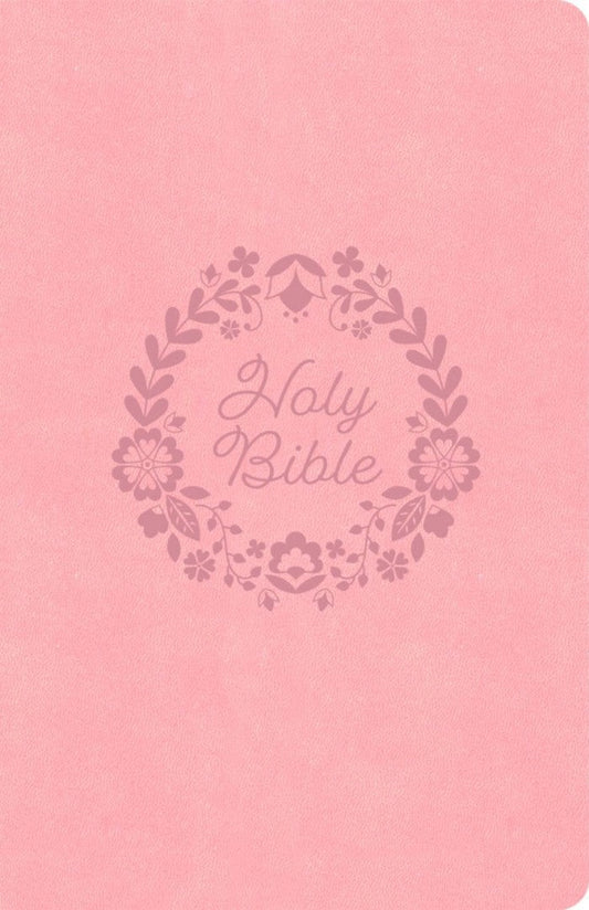 KJV Thinline Bible, Value Edition, Soft Pink Leathertouch - Re-vived