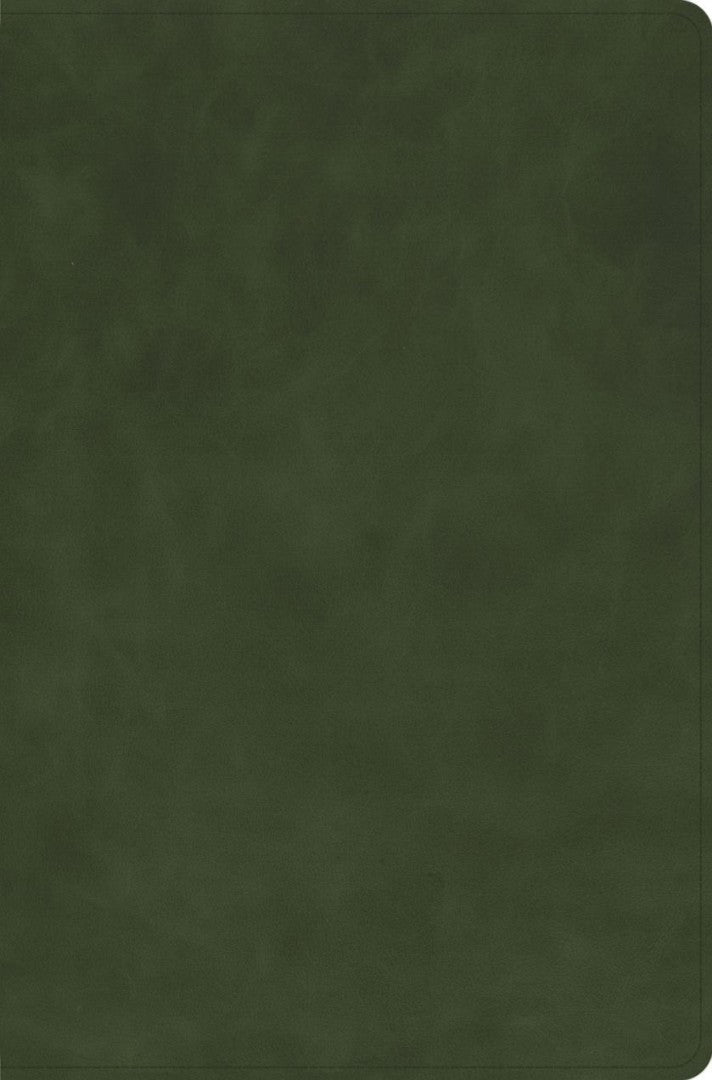NASB Large Print Thinline Bible, Marbled Oilve - Re-vived