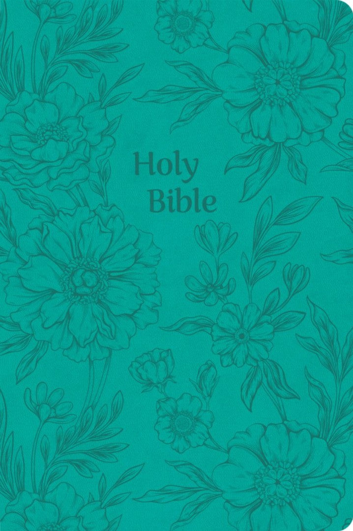 NASB Large Print Thinline Bible, Value Edition, Teal - Re-vived