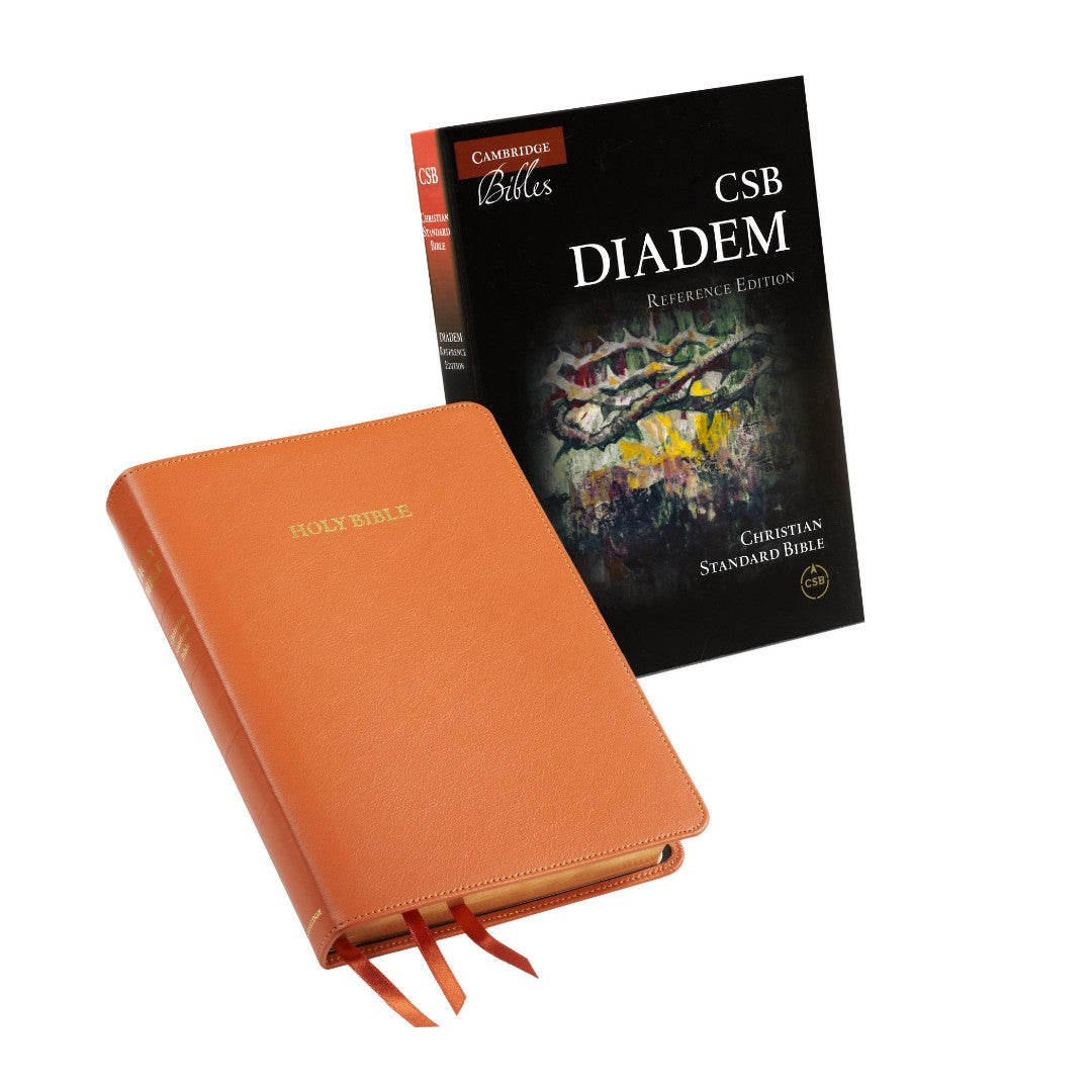 CSB Diadem Reference Edition, Orange Rust Calfskin Leather - Re-vived