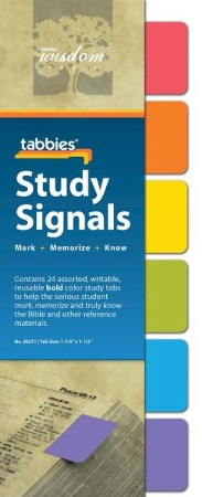 Study Signals Tabs, Bold Colours - Re-vived