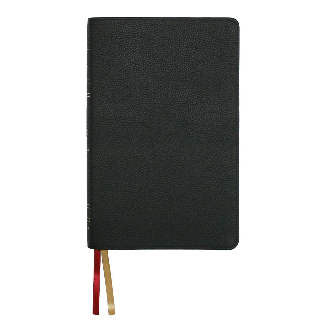LSB 2 Column Verse-By-Verse Black Cowhide Leather, Indexed - Re-vived