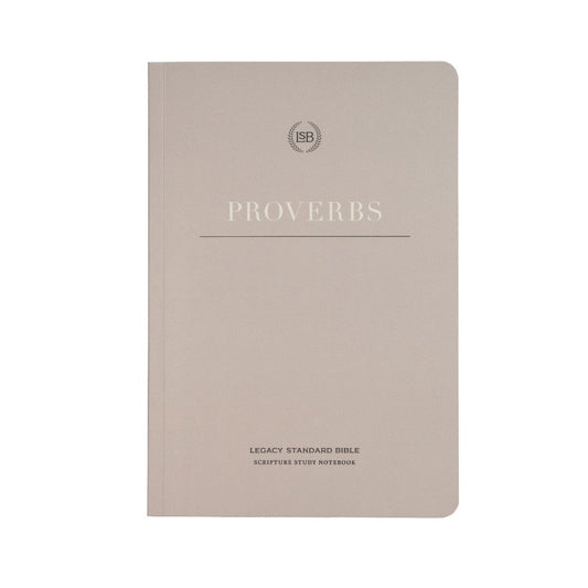 LSB Scripture Study Notebook – Proverbs - Re-vived