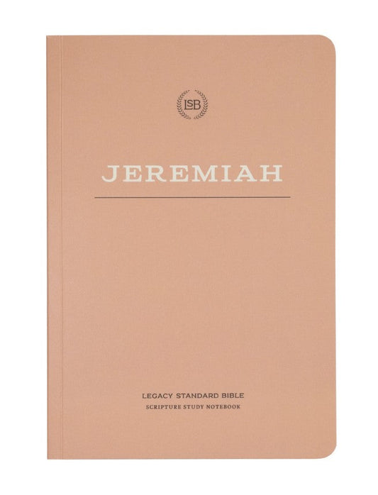 LSB Scripture Study Notebook – Jeremiah - Re-vived