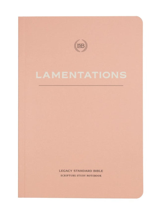 LSB Scripture Study Notebook – Lamentations - Re-vived