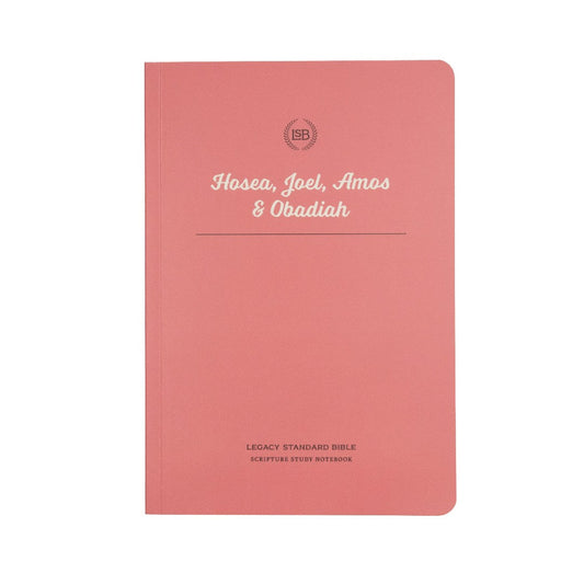 LSB Scripture Study Notebook – Hosea, Joel, Amos & Obadiah - Re-vived