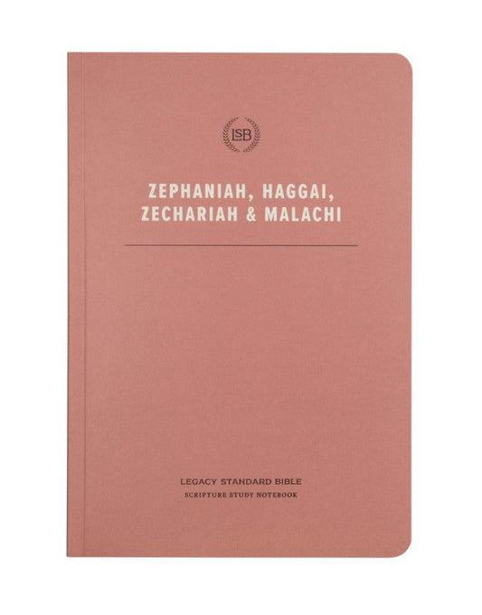 LSB Scripture Study Notebook – Zephaniah, Haggai, Zechariah, - Re-vived
