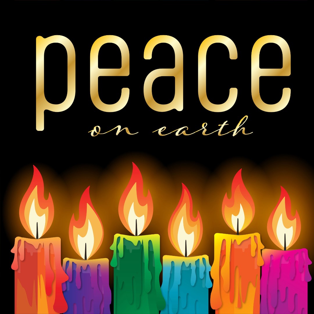 Peace On Earth Luxury Christmas Cards - Pack Of 10 - Re-vived