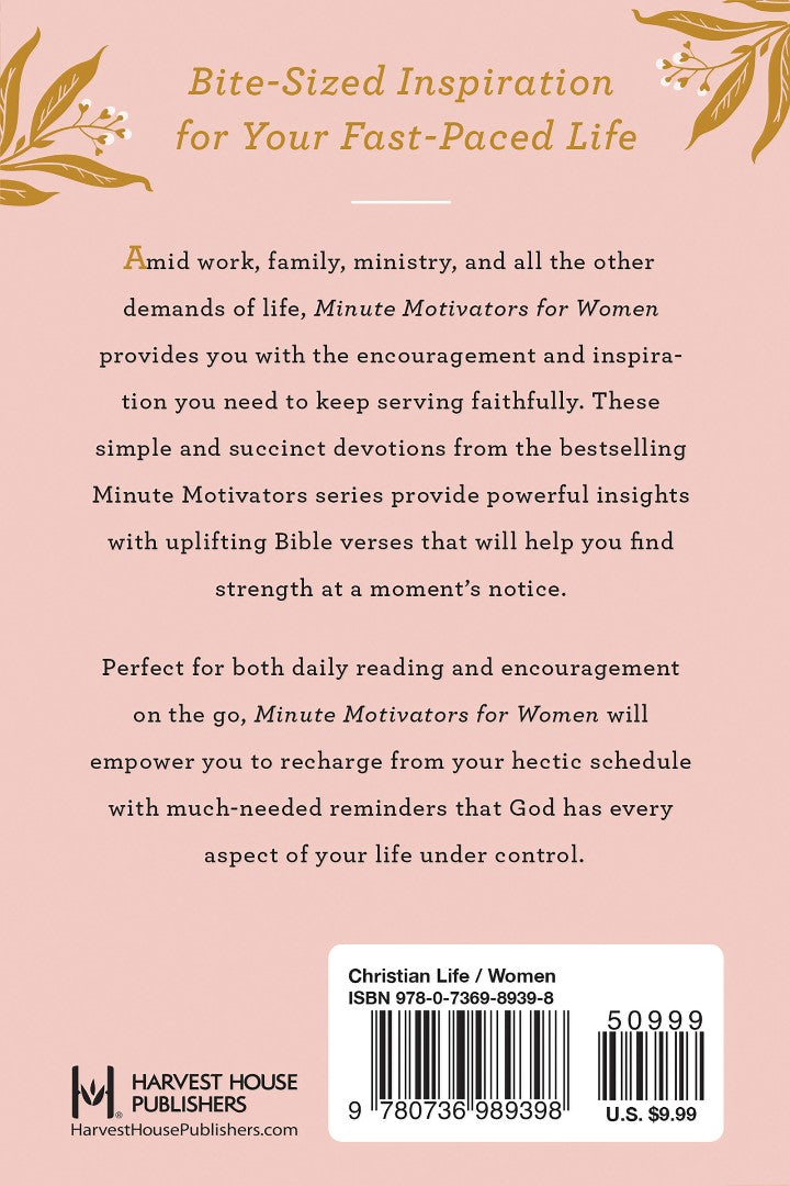 Minute Motivators for Women - Re-vived