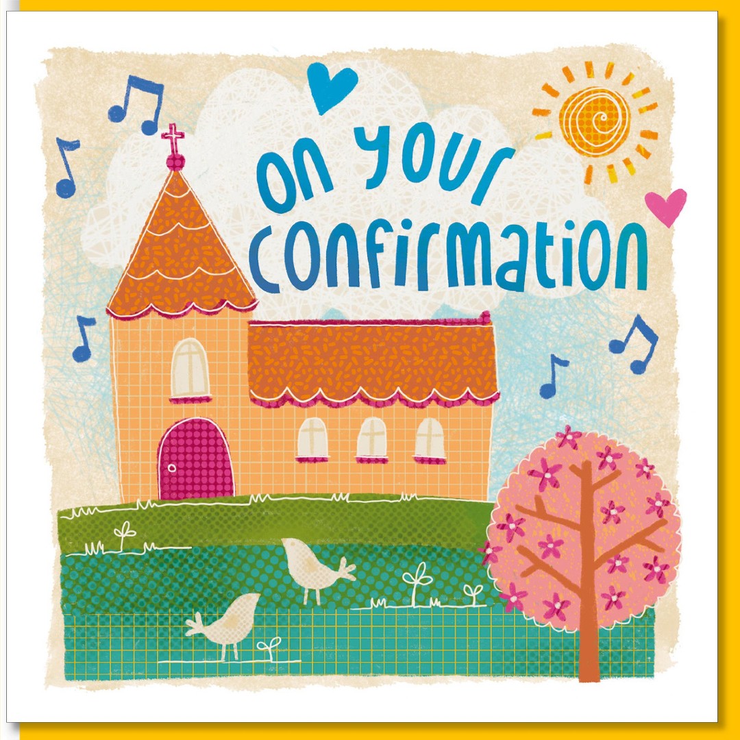 Confirmation Church Greetings Card - Re-vived