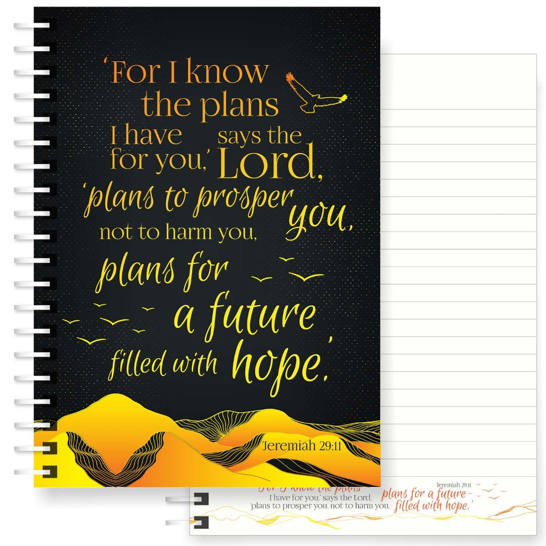 Plans To Prosper A5 Notebook - Re-vived