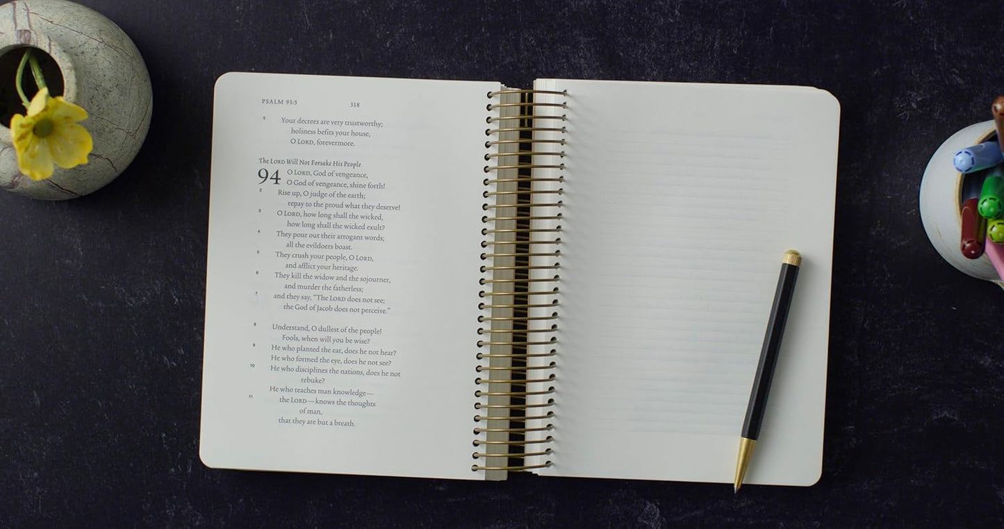 ESV Scripture Journal: Psalms, Spiral-Bound Edition - Re-vived