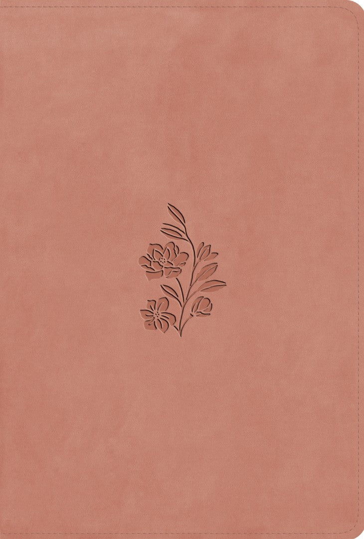 ESV Women's Study Bible, Blush Rose, Floral Bloom Design - Re-vived