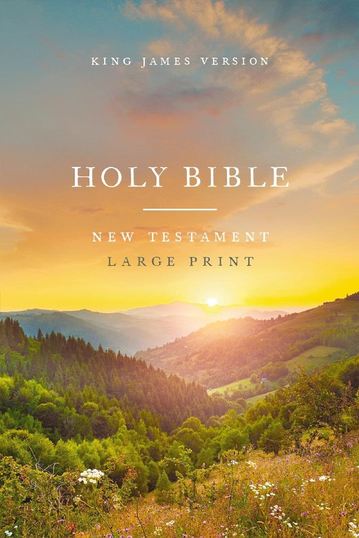 KJV Large Print Outreach New Testament Bible - Re-vived