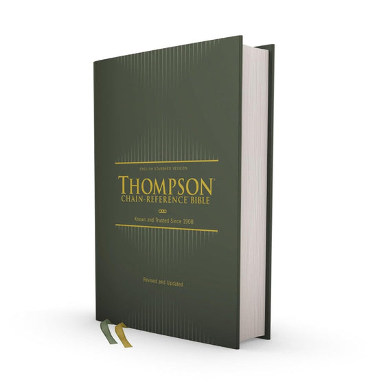 ESV Thompson Chain-Reference Bible, Green - Re-vived