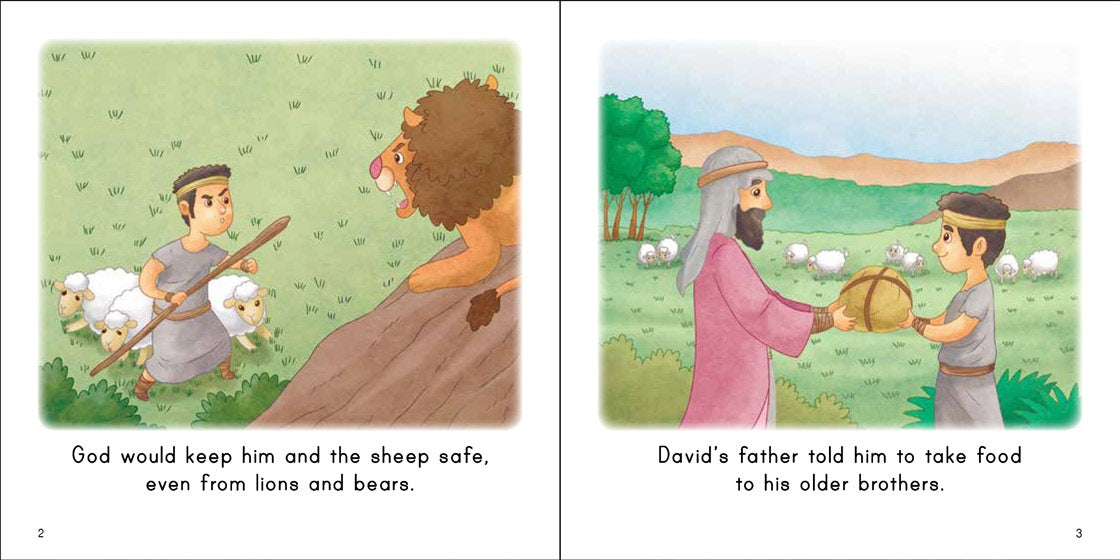 Children's Bible Stories: David and Goliath - Re-vived