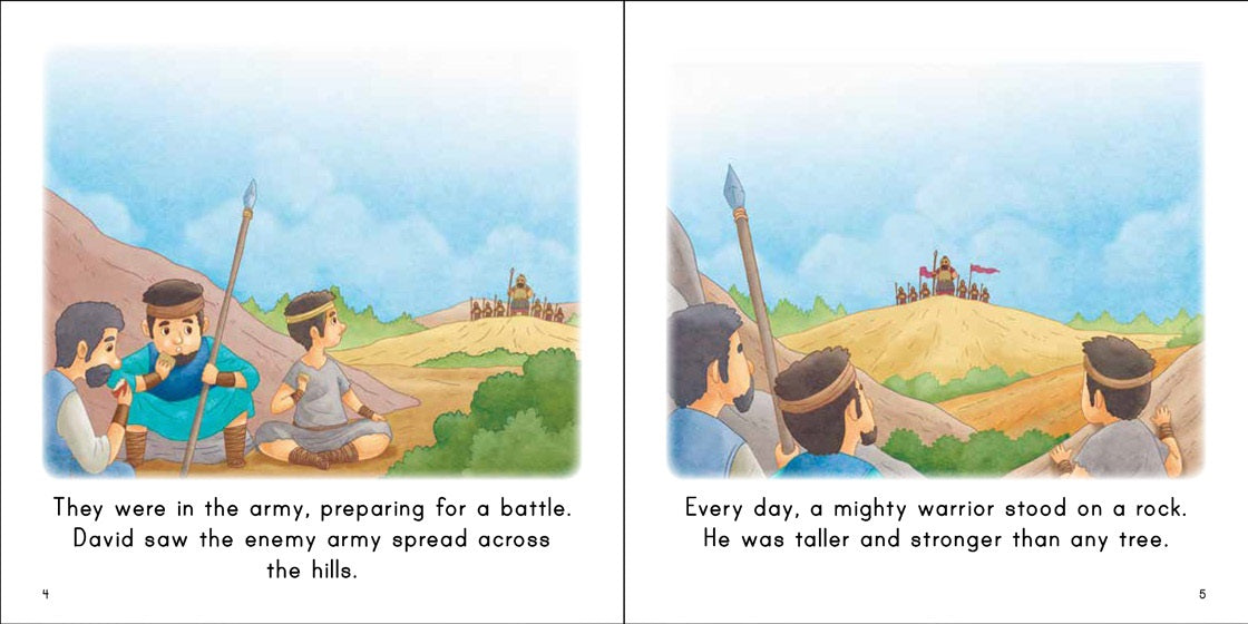 Children's Bible Stories: David and Goliath - Re-vived