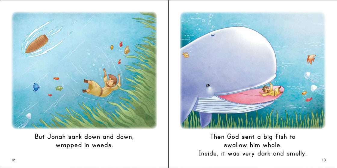 Children's Bible Stories: Jonah and the Big Fish - Re-vived
