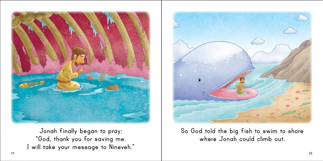 Children's Bible Stories: Jonah and the Big Fish - Re-vived
