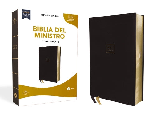 Reina-Valera 1960 Minister Bible, Leathersoft, Giant Print - Re-vived