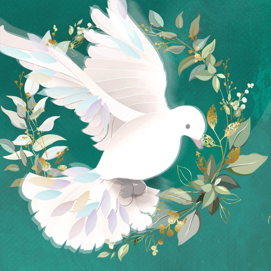 Tearfund - Christmas Dove - Pack Of 10 - Re-vived