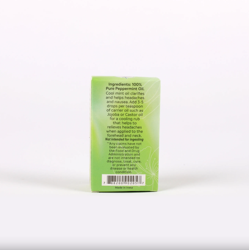 Pure Essential Oil - Peppermint 10ml - Re-vived
