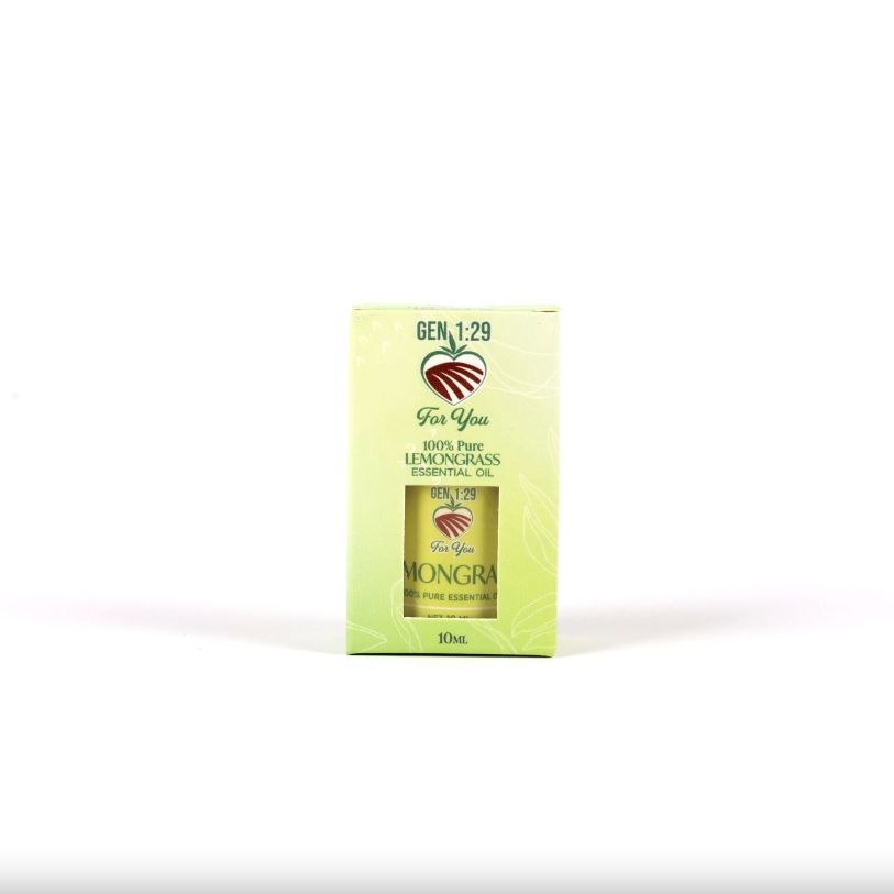 Pure Essential Oil - Lemongrass 10ml - Re-vived