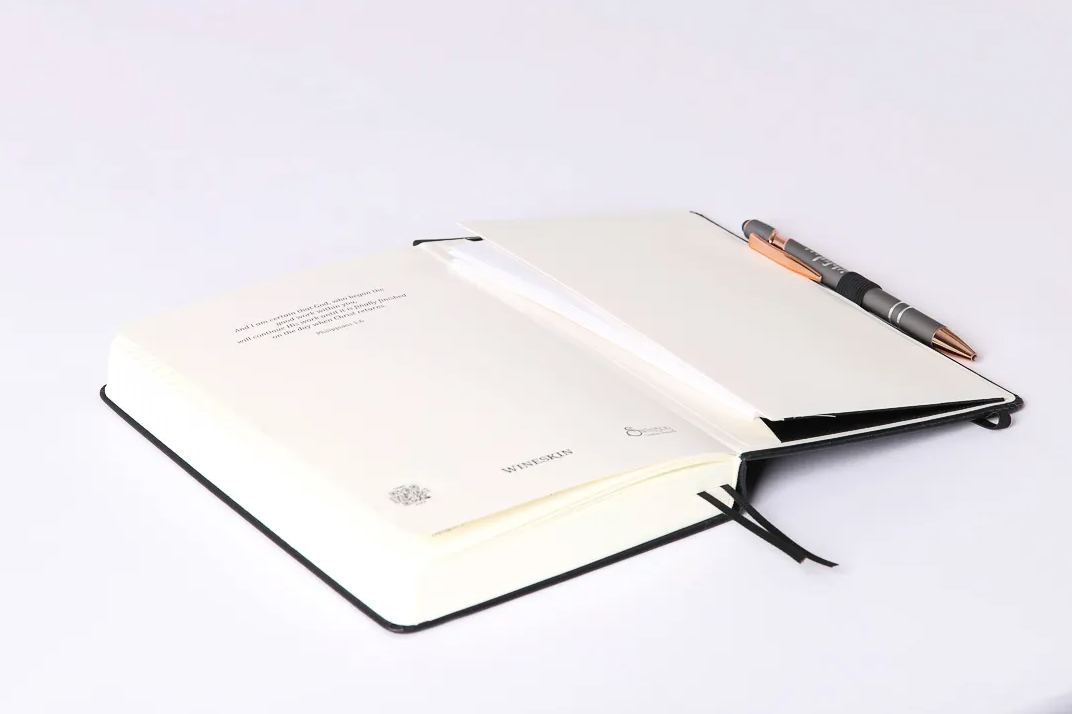 Wineskin Journal Black Hardcover - Re-vived