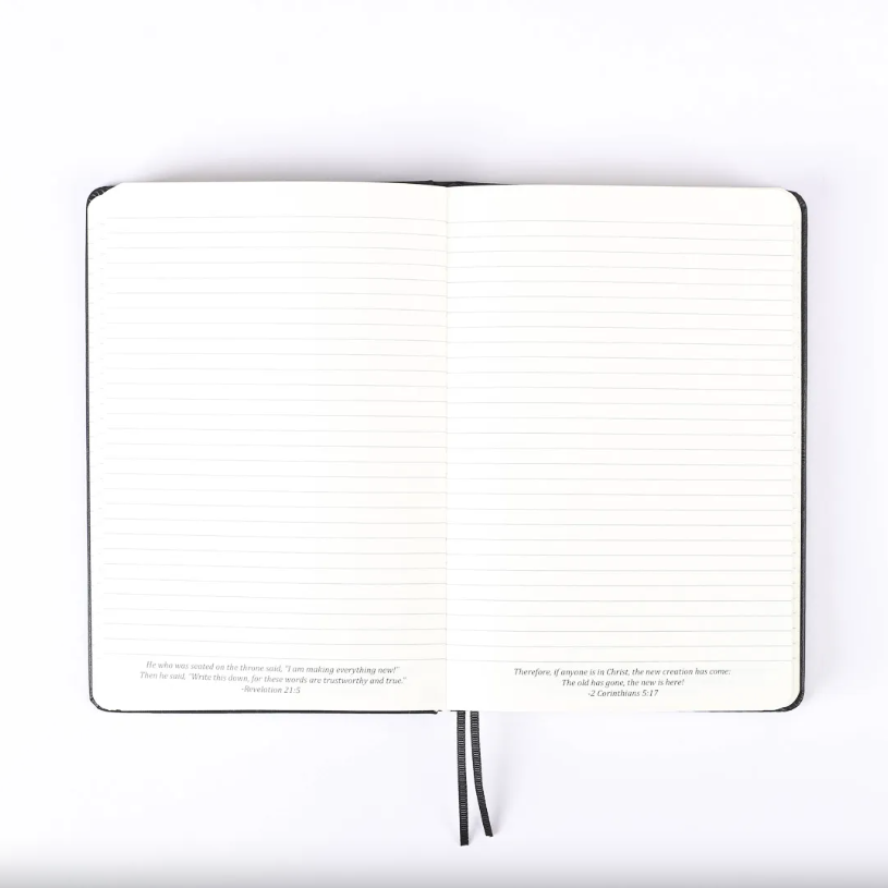 Wineskin Journal Black Hardcover - Re-vived