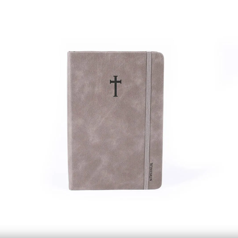 Wineskin Journal Grey Hardcover - Re-vived