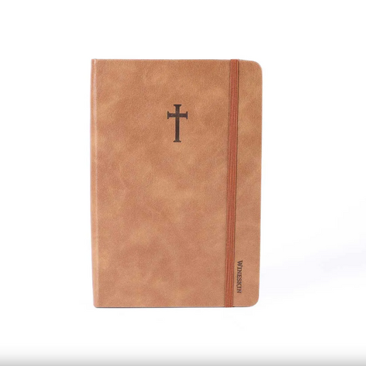 Wineskin Journal Tan Hardcover - Re-vived