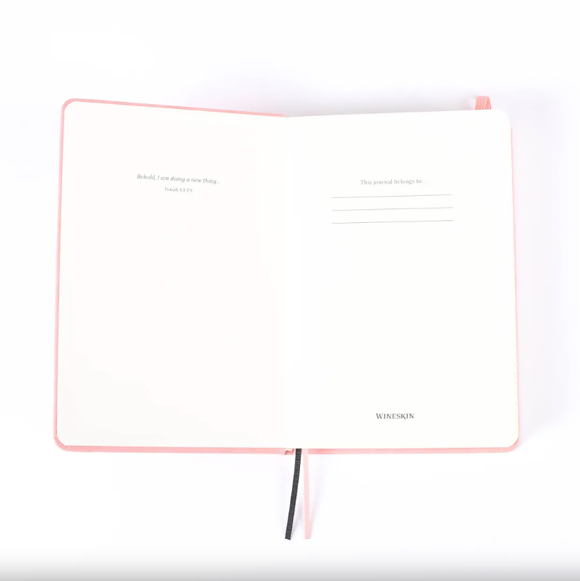 Wineskin Journal Rose Hardcover - Re-vived