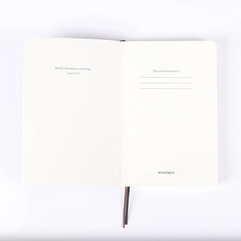 Wineskin Journal Grey Softcover - Re-vived