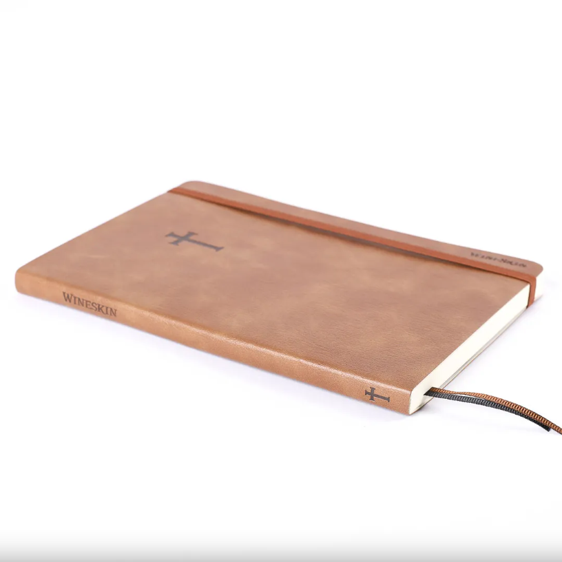 Wineskin Journal Tan Softcover - Re-vived