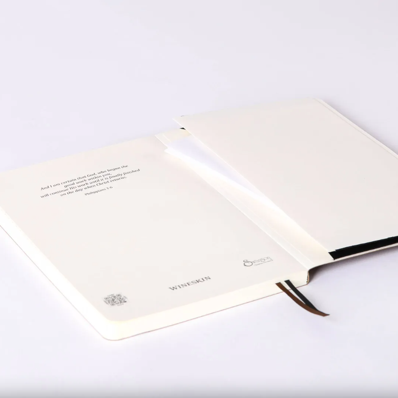 Wineskin Journal Tan Softcover - Re-vived