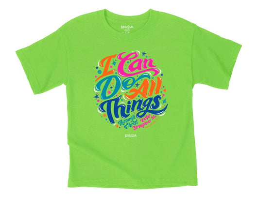 I Can Do All Things Kids T-Shirt, 5T - Re-vived