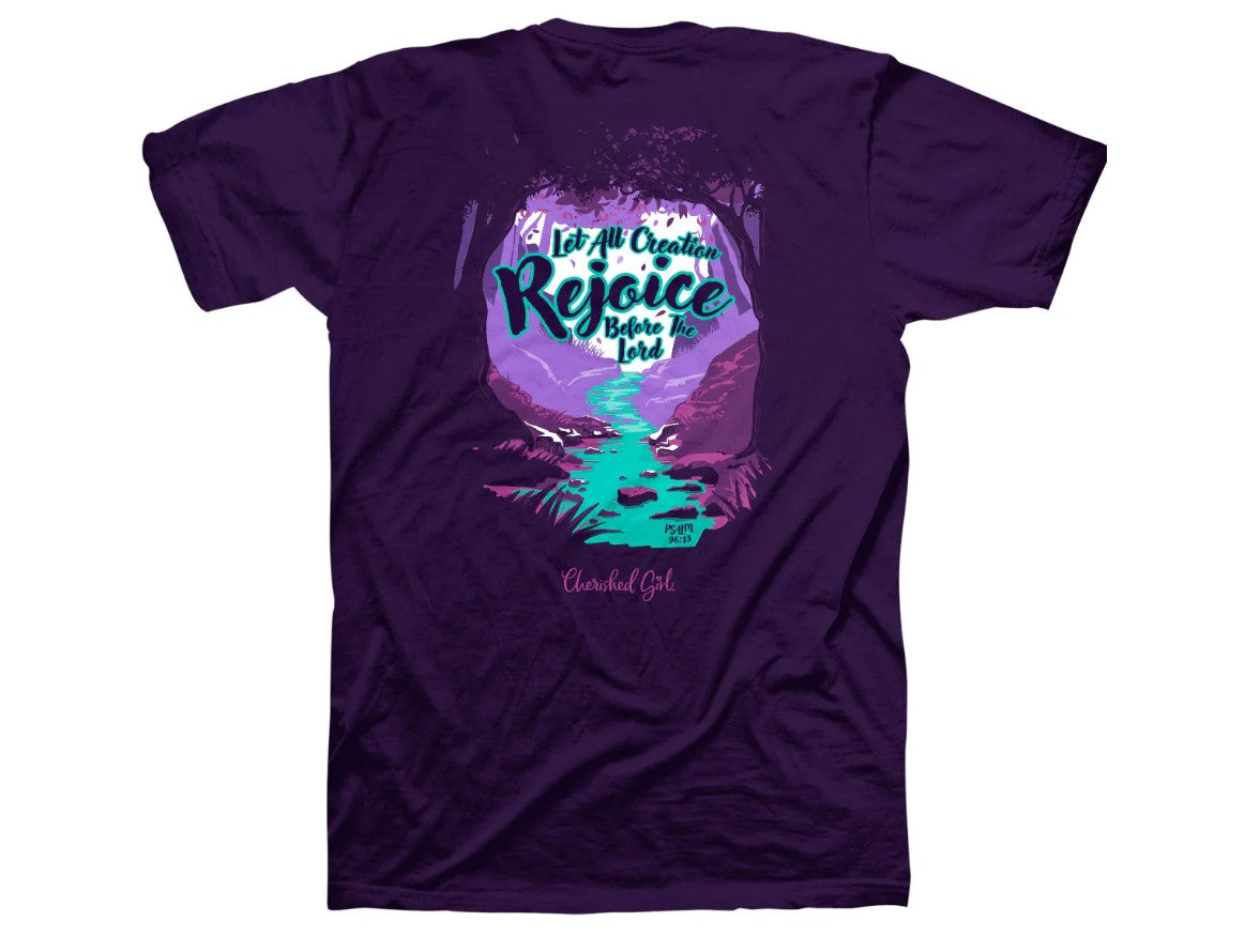 Cherished Girl Let Creation Rejoice T-Shirt, Medium - Re-vived