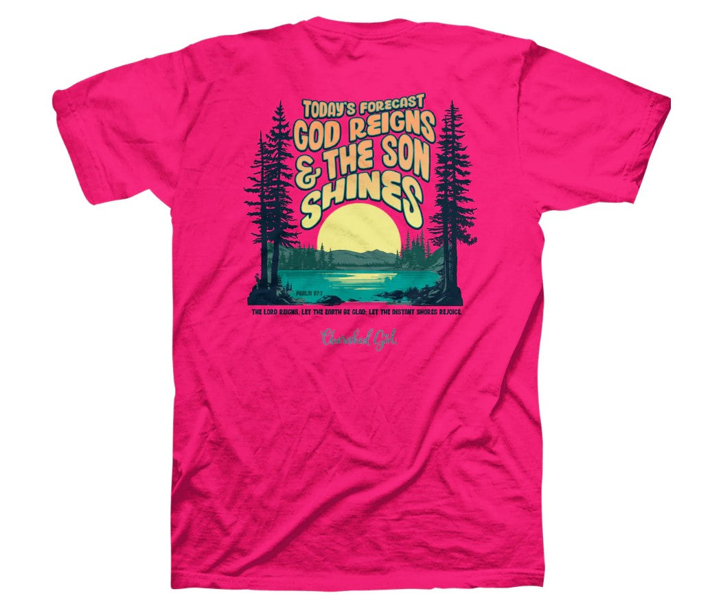 Cherished Girl God Reigns T-Shirt, 4XLarge - Re-vived