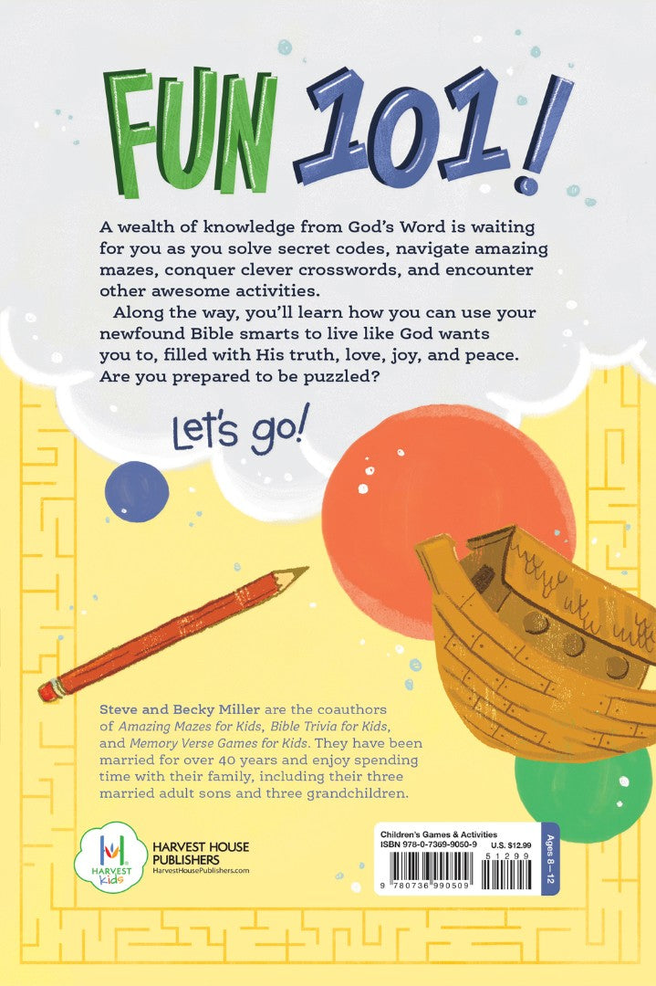 101 Awesome Bible Puzzles for Kids - Re-vived