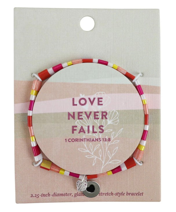 Love Never Fails Bracelet - Re-vived