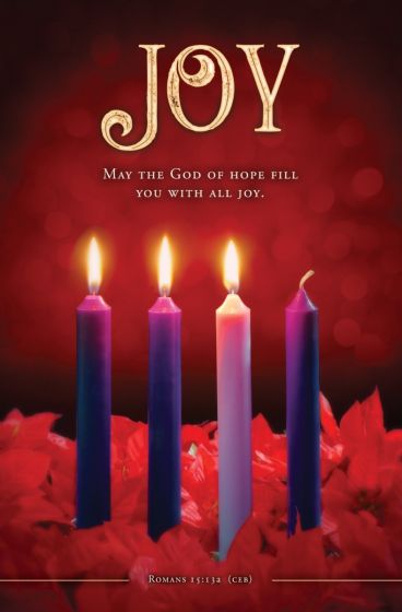Advent Joy Romans 15:13 Bulletin - Re-vived