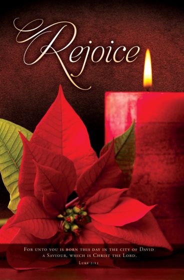 Christmas Rejoice Bulletin (pack of 100) - Re-vived