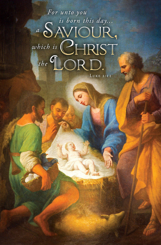 Christmas For Unto You Bulletin (pack of 100) - Re-vived