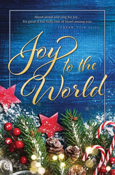 Christmas Joy to the World Bulletin (pack of 100) - Re-vived