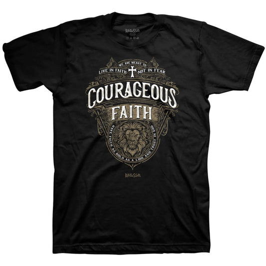 Courageous Faith T-Shirt Medium - Re-vived
