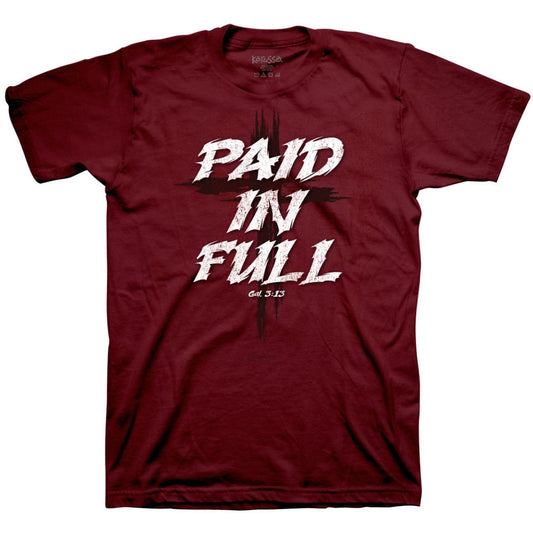 Paid in Full Cross T-Shirt Small - Re-vived