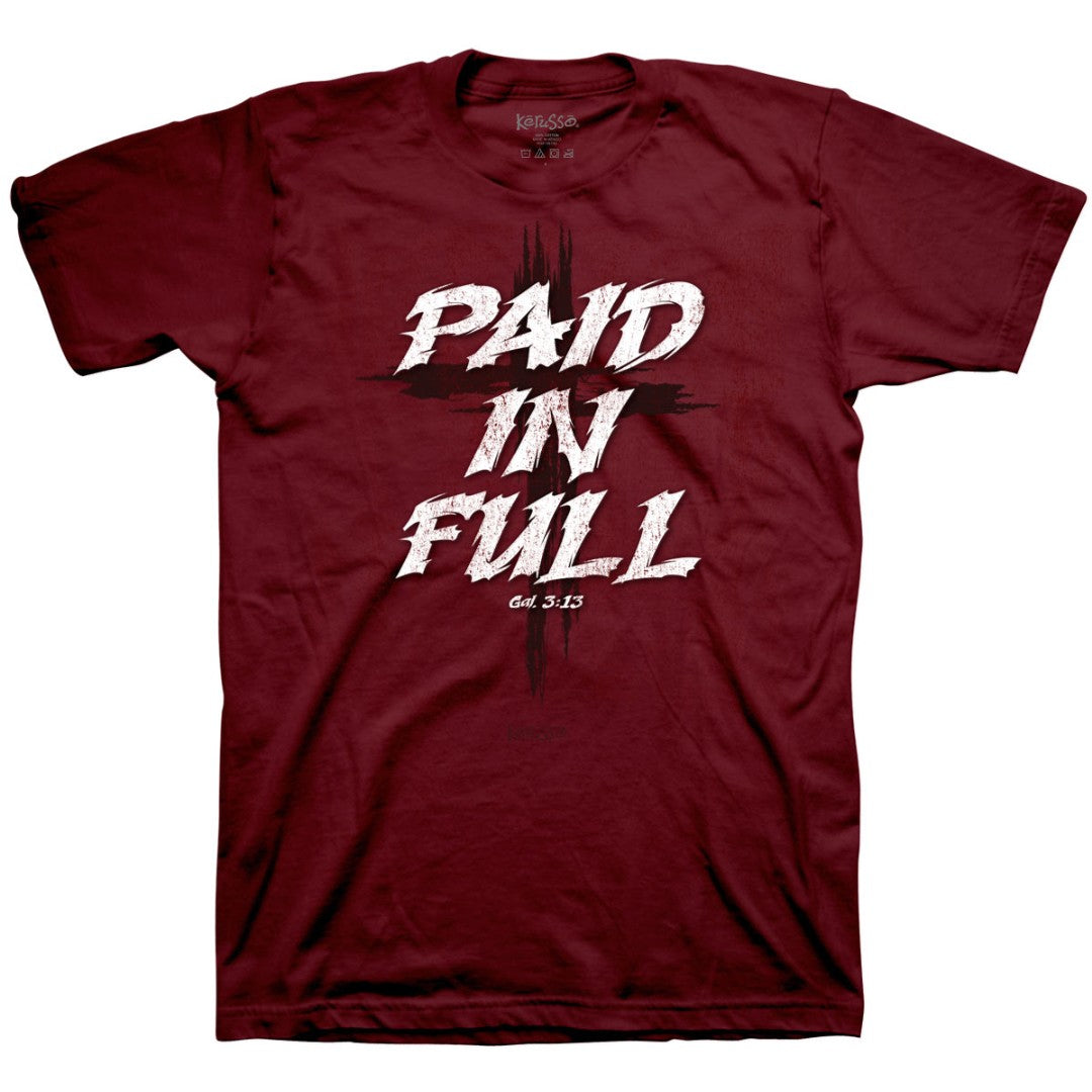 Paid in Full Cross T-Shirt Medium - Re-vived