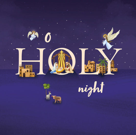 Compassion Charity Christmas Cards: O Holy Night (10 Pack) - Re-vived